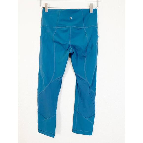 Lululemon Pace Rival HR Crop 22" Size 6 - Picture 3 of 8